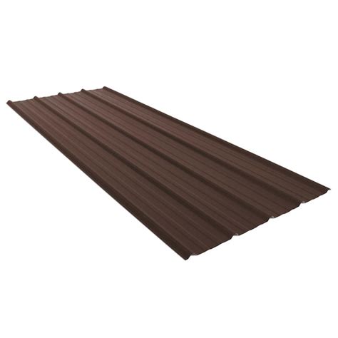 lowe's sheet metal roofing|brown metal roofing panels lowe's.